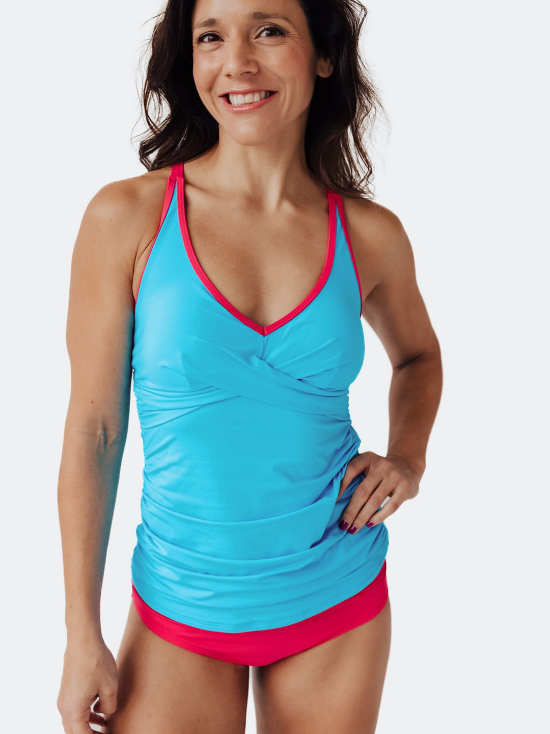 Women's Miami Vibes Bikini Top – women's swimwear, main image