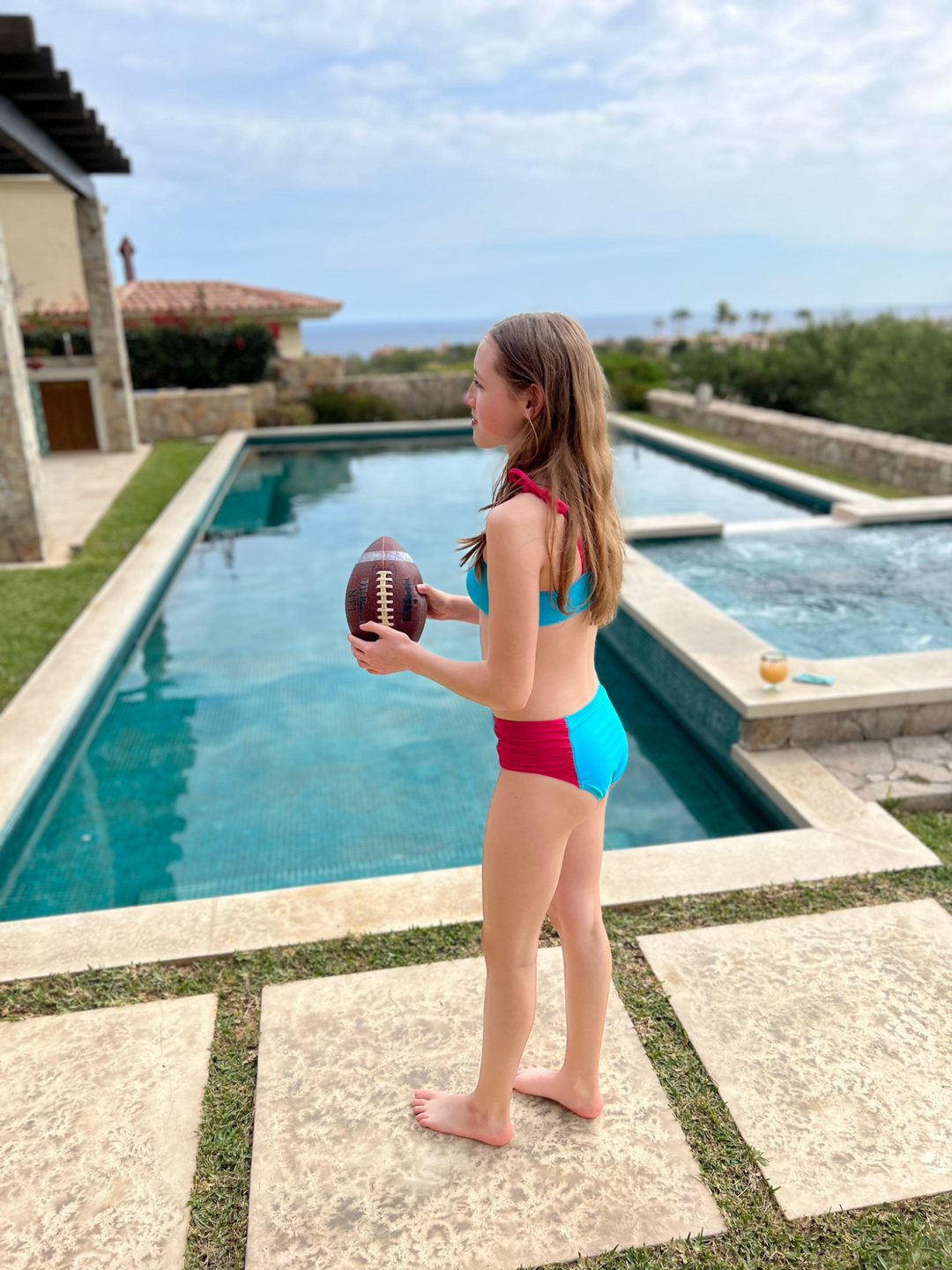  – girl's swimsuit, alternate view