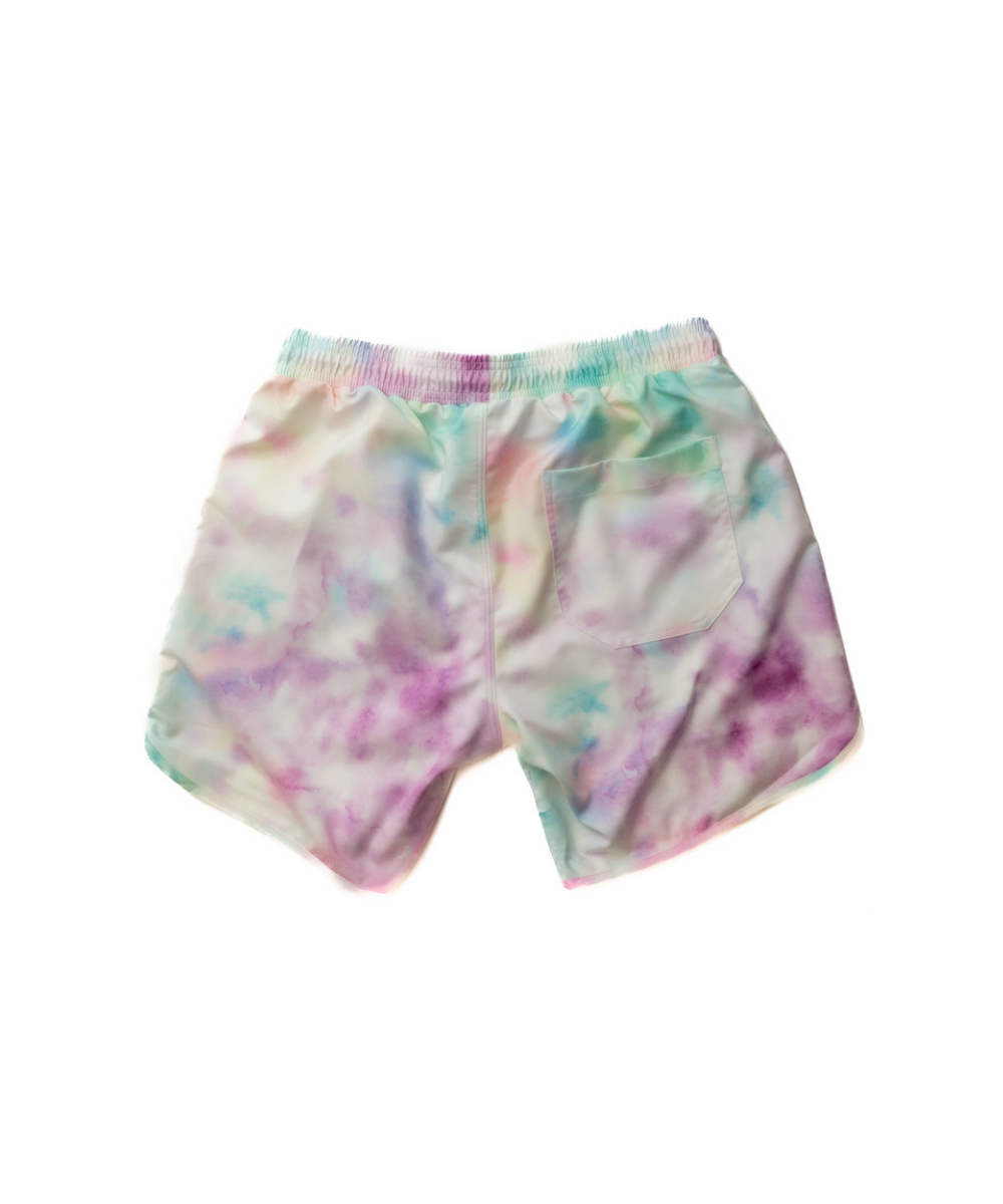 Navalora Men's Cotton Candy Tie Dye Swim Short