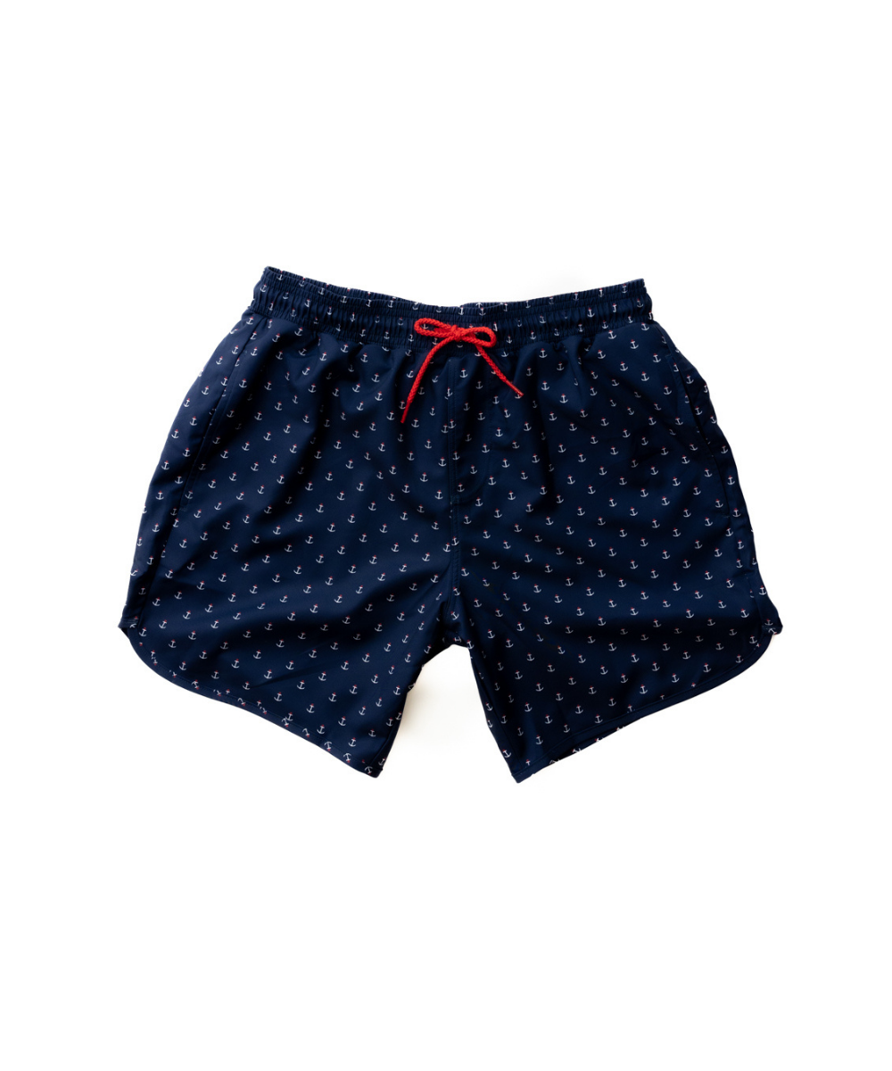 Navalora Men's Anchors Aweigh Swim Short