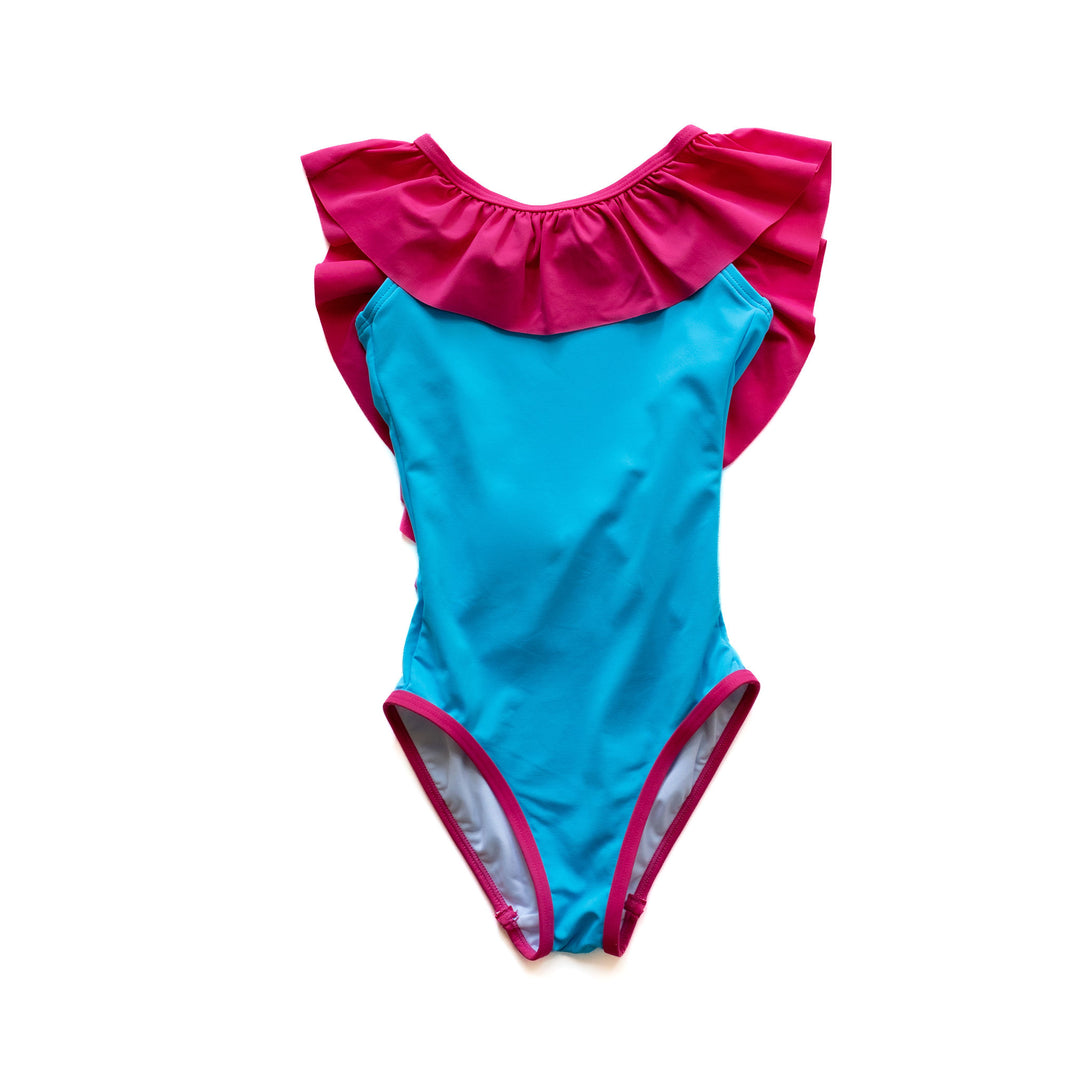 Girl's Miami Vibes One Piece Swimsuit – girl's swimsuit, main image