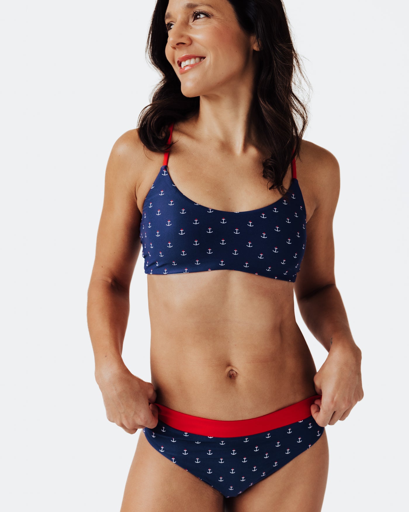 Women's Anchors Aweigh Sporty Bikini Bottom