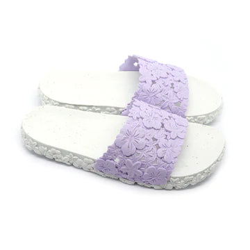 Sunies Slide Hawaii Lavender – matching swimwear, main image